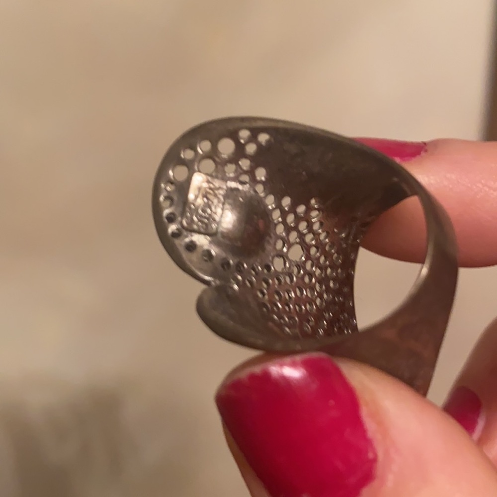 Silver ring - Picture 6 of 7